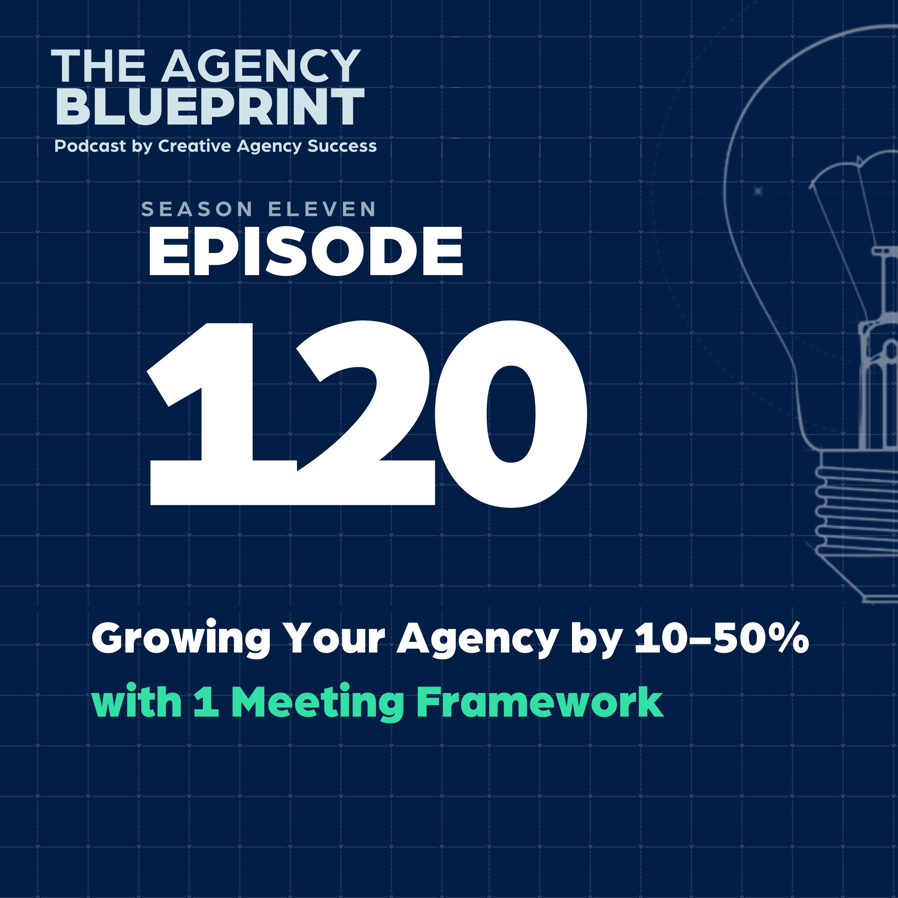 Season 11 | Ep 120 | Growing Your Agency by 10-50% with 1 Meeting Framework episode artwork