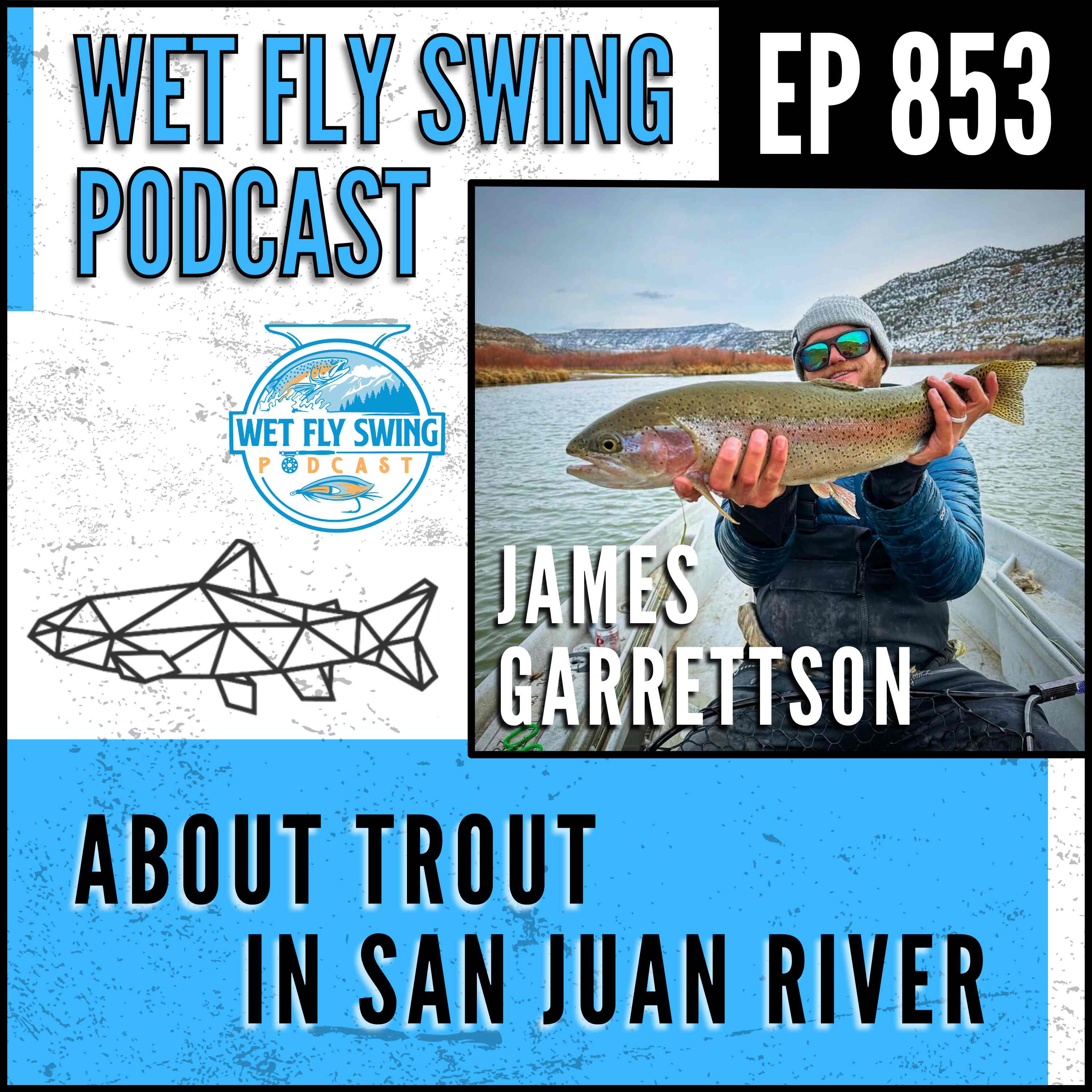 853 | San Juan River, Streamers, and Giant Browns with James Garrettson of About Trout episode artwork