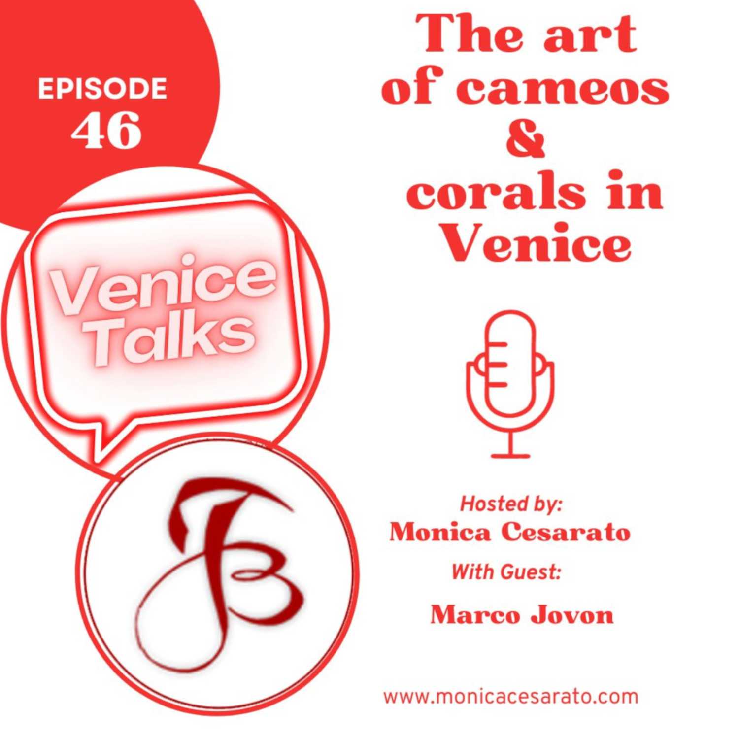 Ep.46 - Carved Elegance: Exploring the Artistry of Cameos and Coral Jewelry in Venice. A chat with Marco Jovon from Gioielleria Eredi Jovon