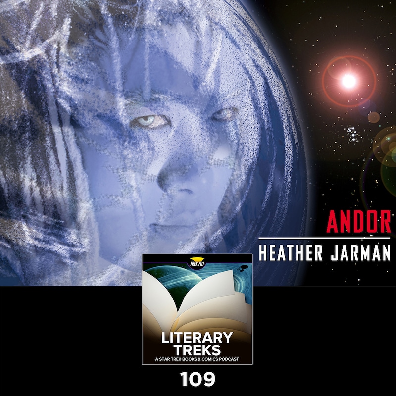 Artwork for podcast Literary Treks: A Star Trek Books and Comics Podcast