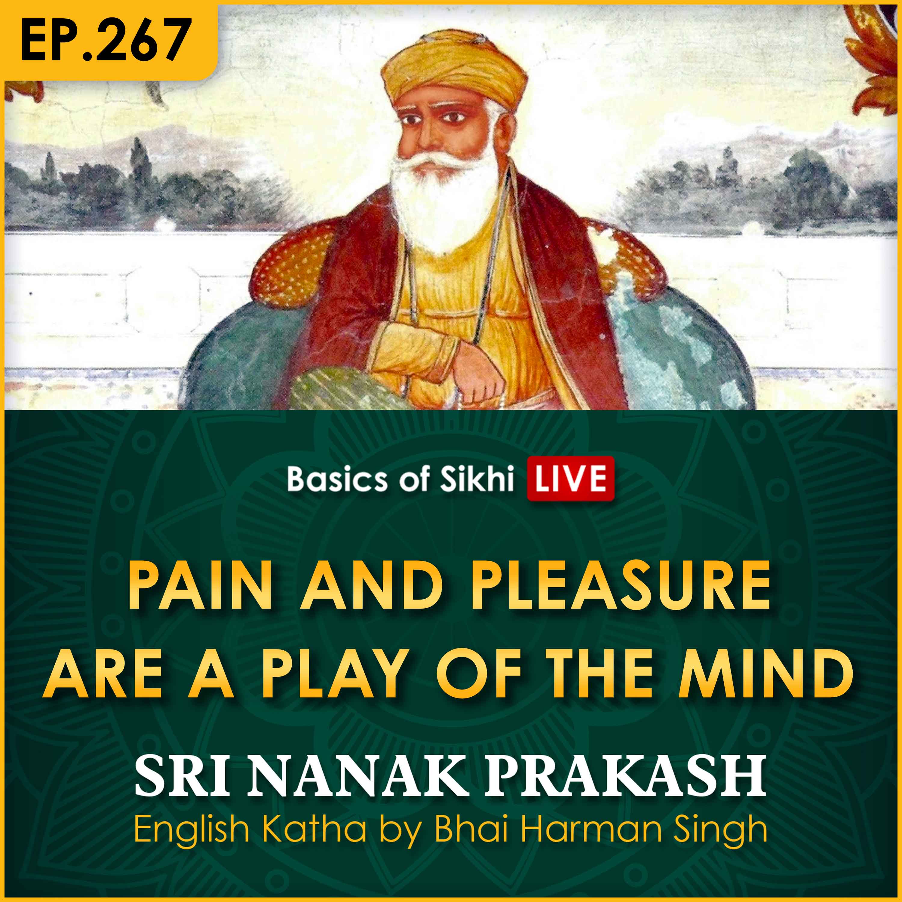 Pain and Pleasure are a Play of the Mind
