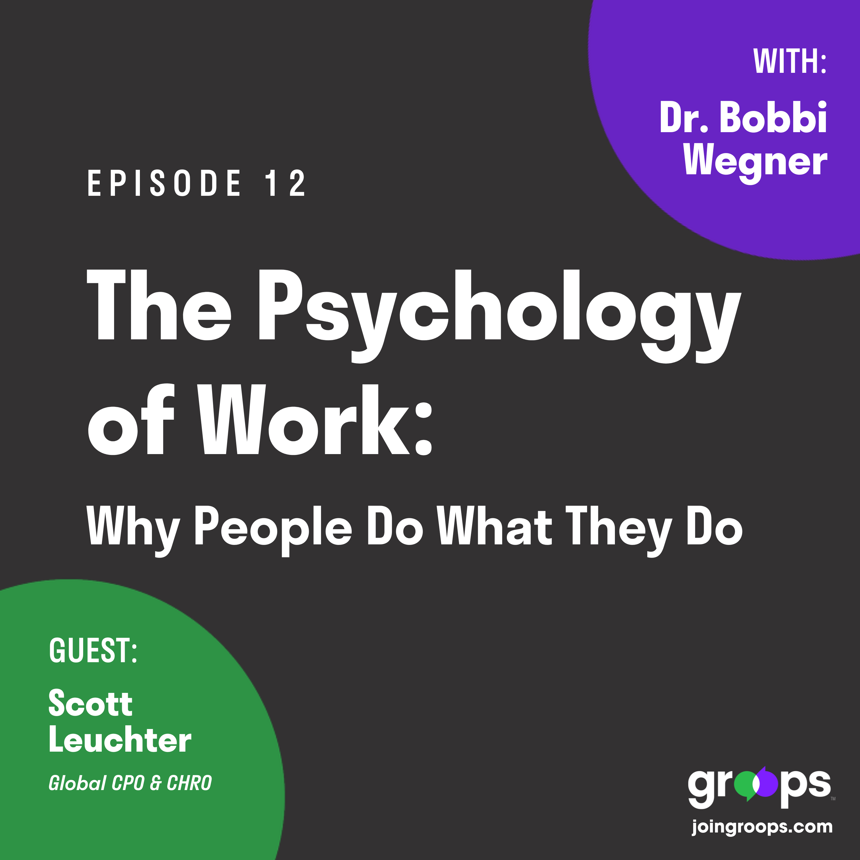 The Psychology of Work: Why People Do What They Do