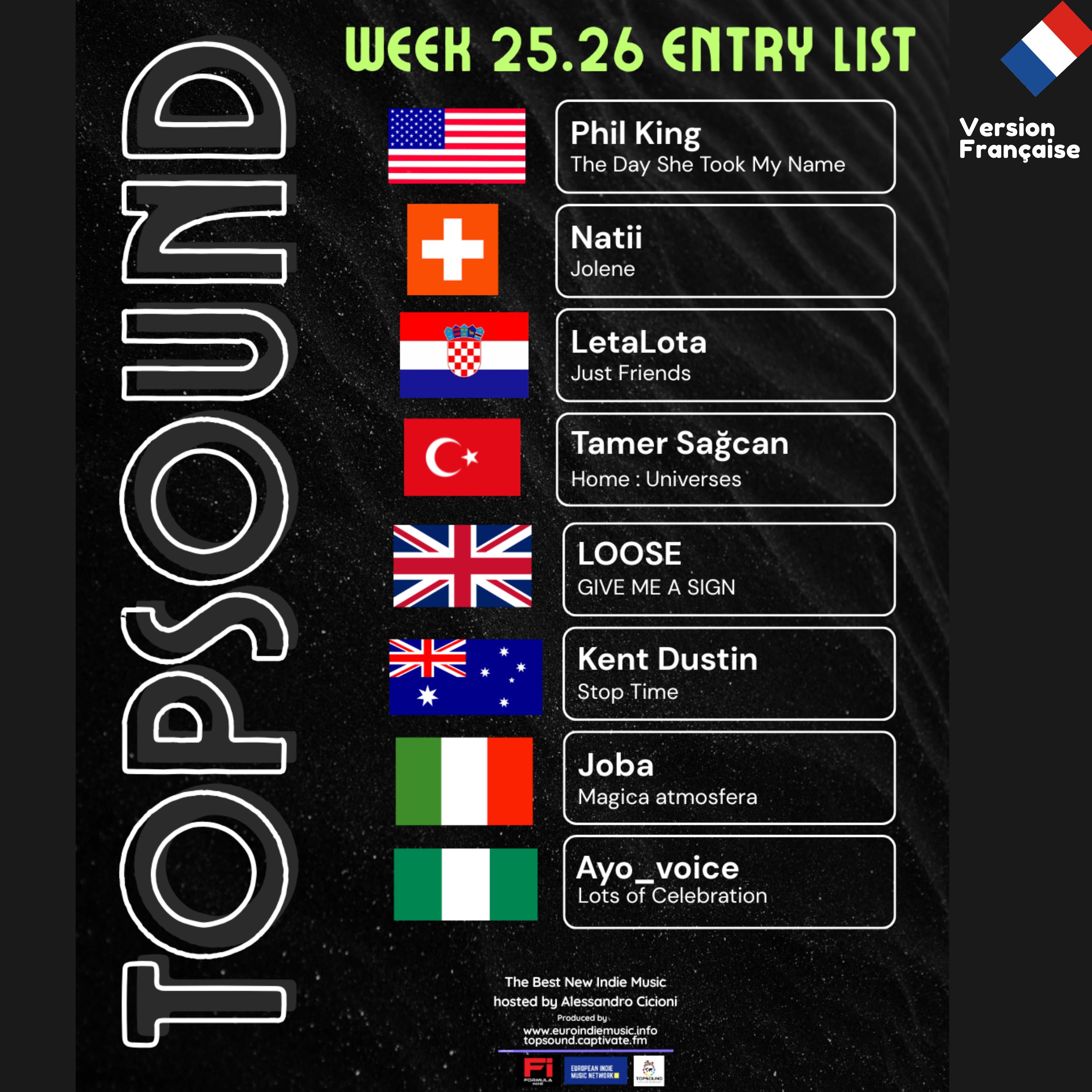 TOPSOUND WEEK 25.26 Version française episode artwork