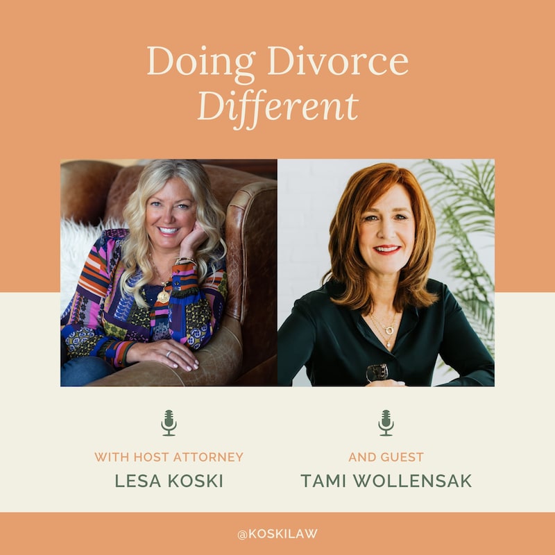 Artwork for podcast Doing Divorce Different with Lesa Koski