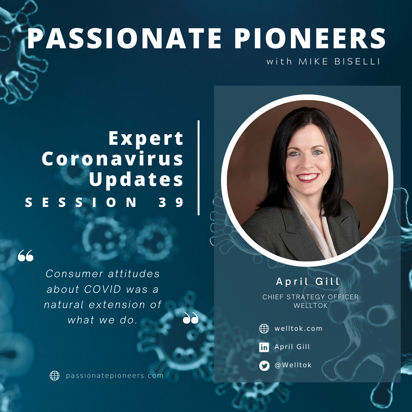 Expert Coronavirus Updates with April Gill | Session 39