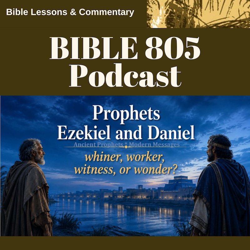 Artwork for podcast Bible805, Lessons and commentary to help you know, trust, apply, and teach the Bible