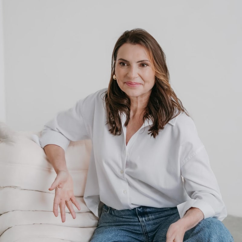 Artwork for podcast Afvallen met Etenslessen van Marjena Moll