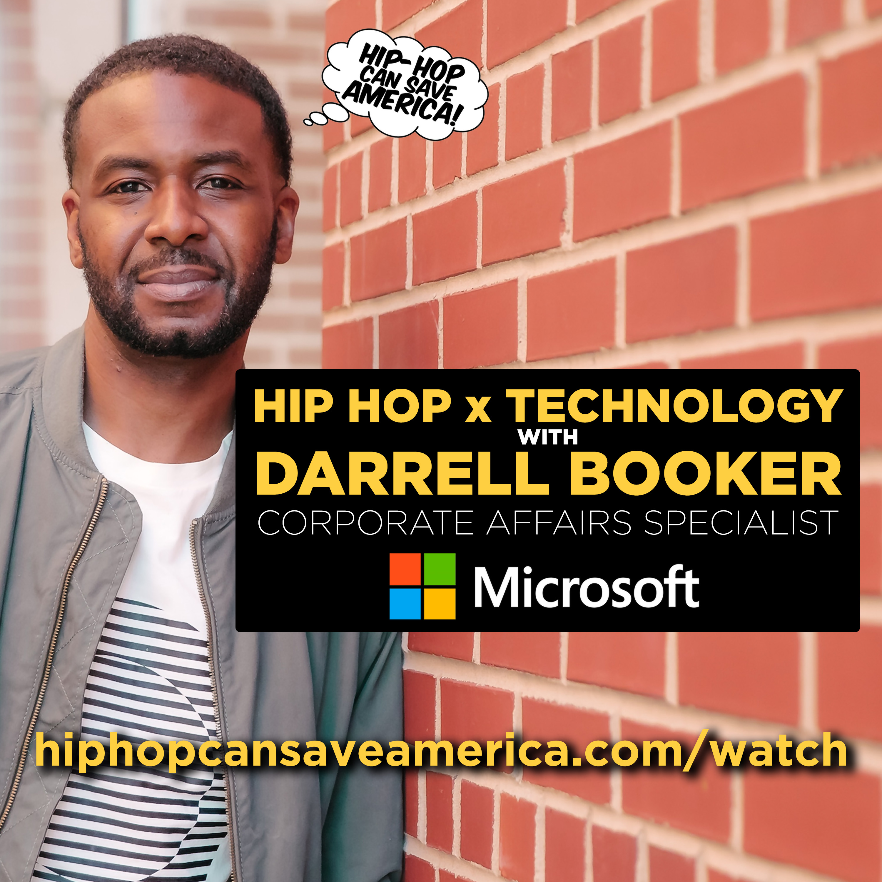 Hip Hop and Technology, AI and more with Darrell Booker from Microsoft episode artwork