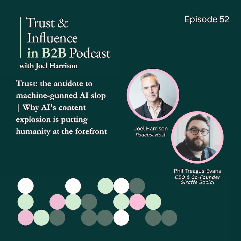 Artwork for podcast Trust & Influence in B2B