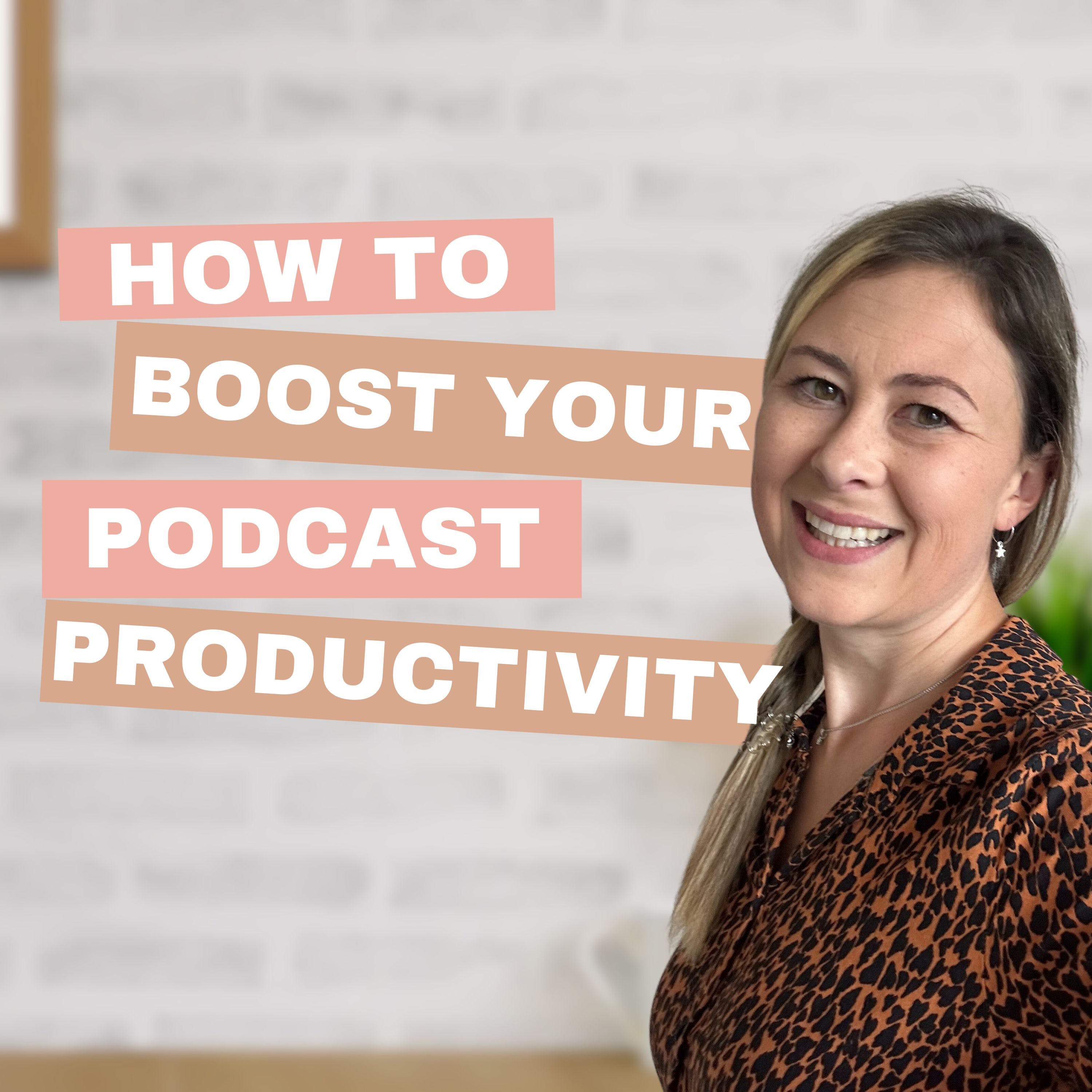 Ep 42: Boost Your Podcast Productivity: The Power of Batching Your Podcast Tasks
