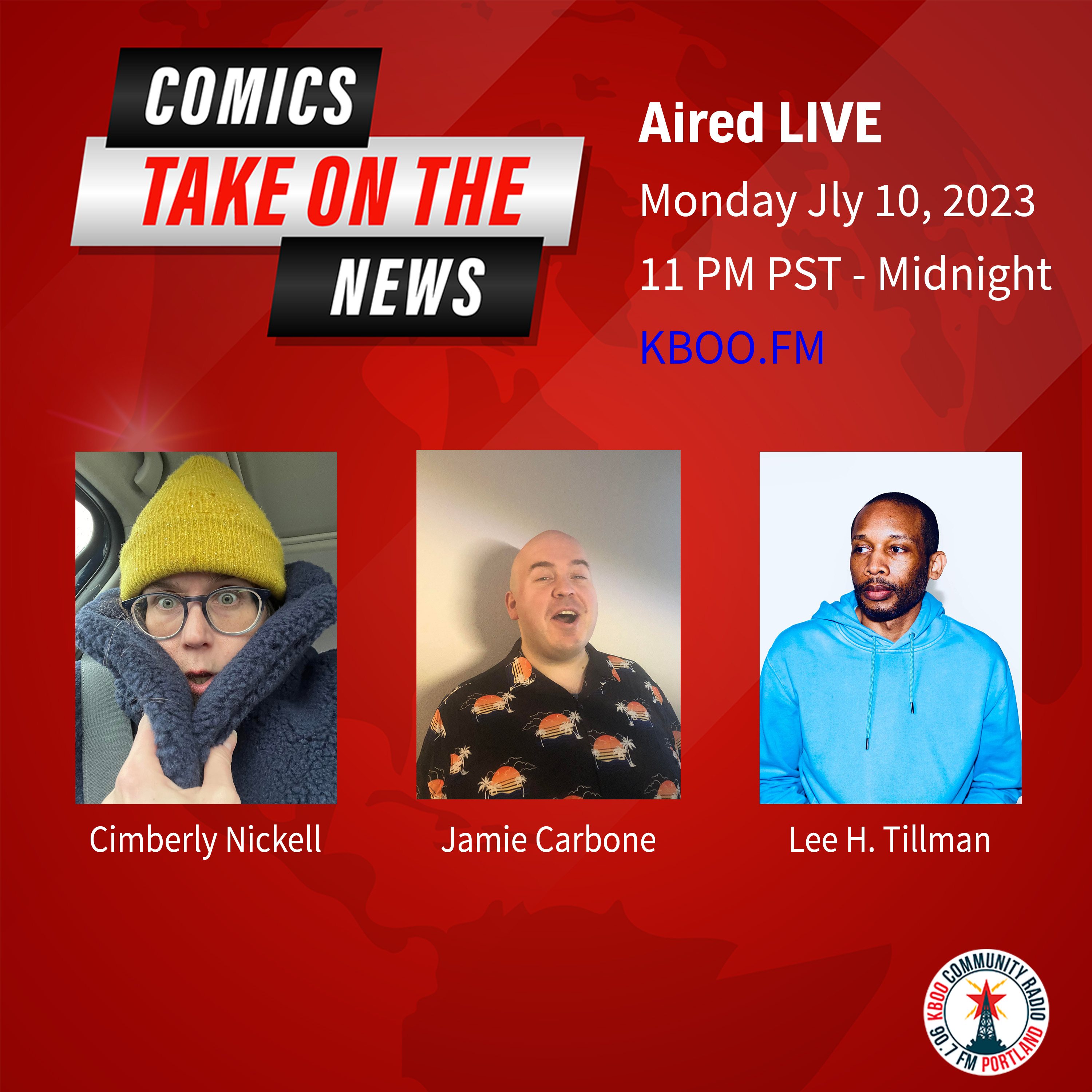 Comics Take on the News and Arts episode artwork