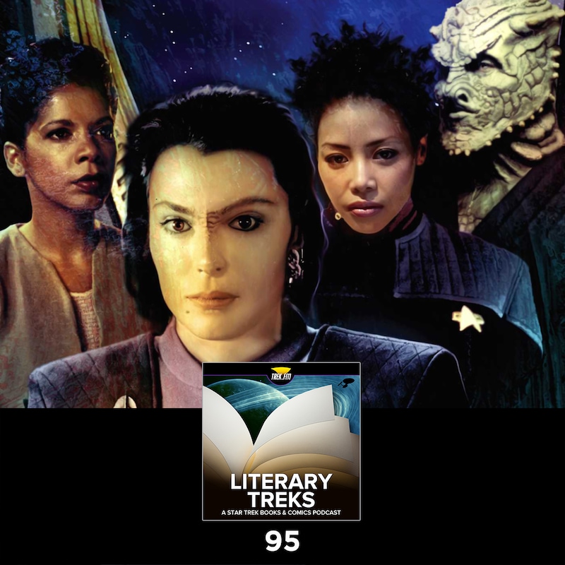 Artwork for podcast Literary Treks: A Star Trek Books and Comics Podcast