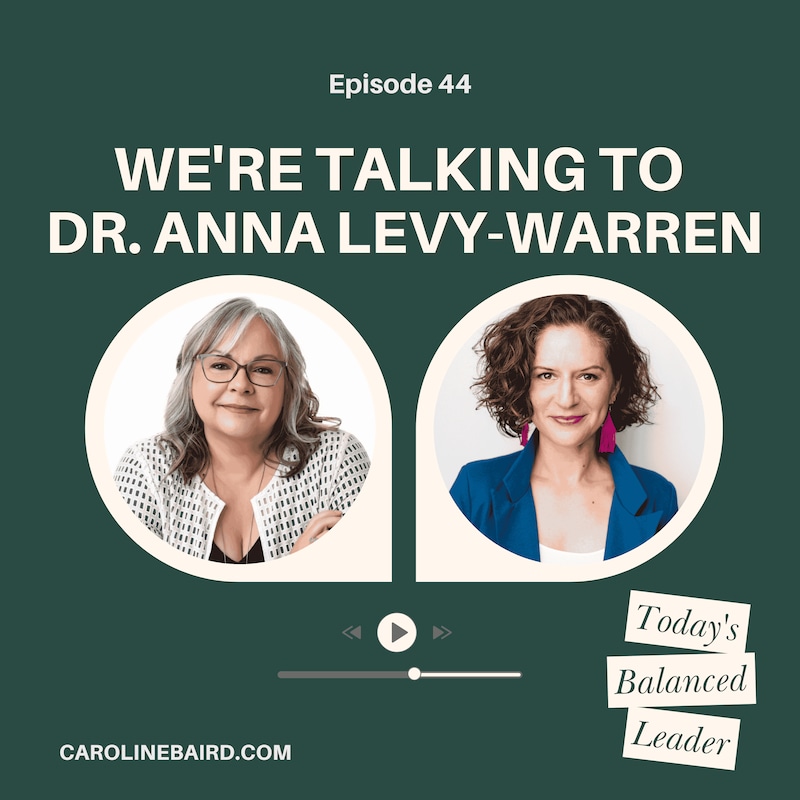 Artwork for podcast Today's Balanced Leader with Caroline Baird