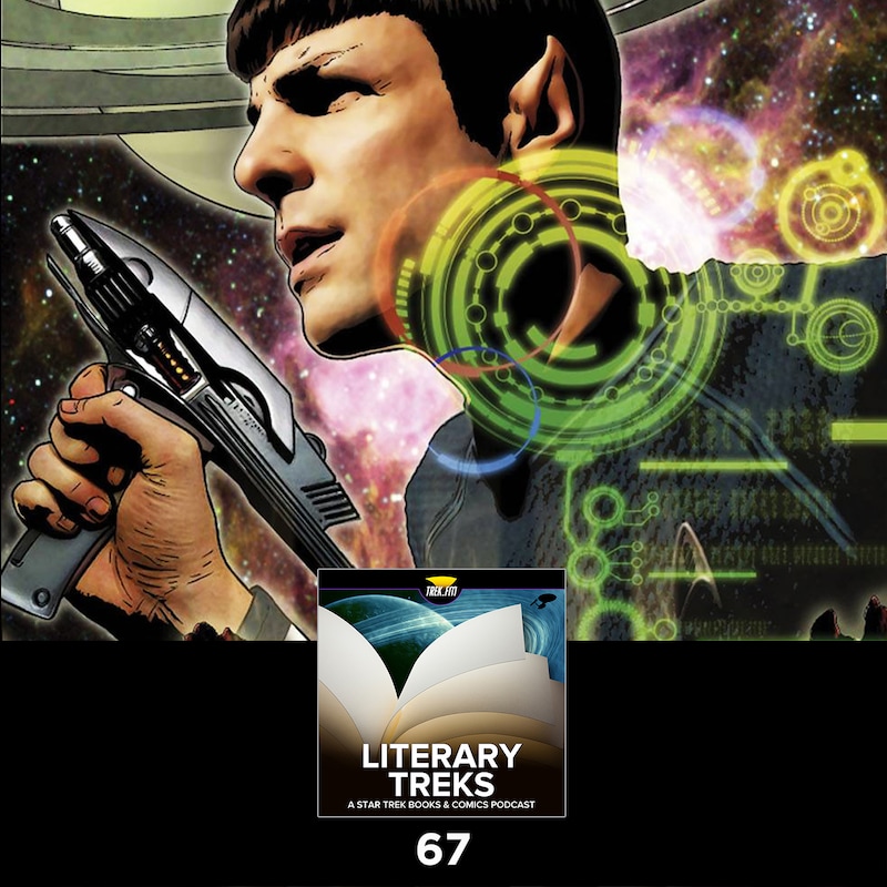 Artwork for podcast Literary Treks: A Star Trek Books and Comics Podcast
