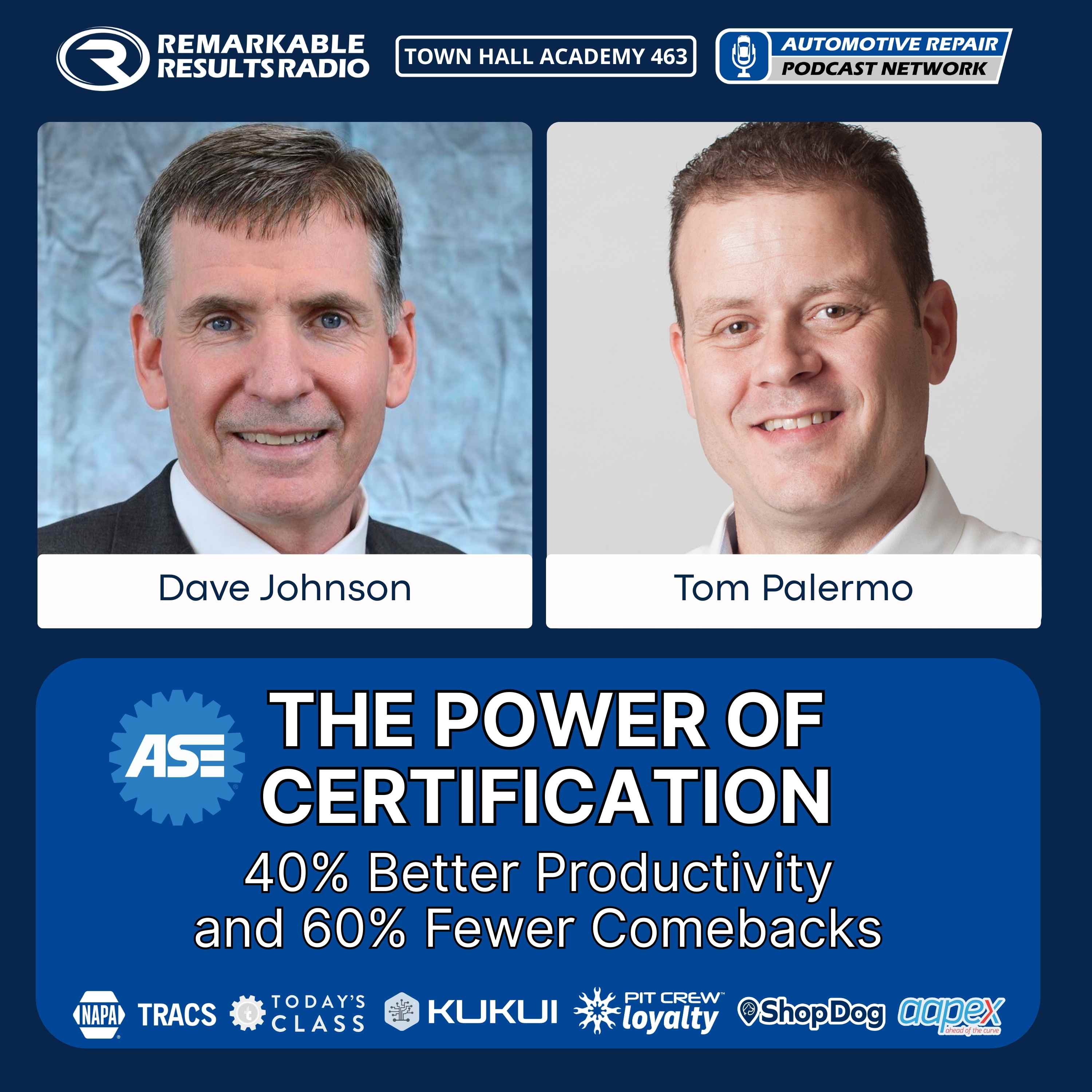 The Power of ASE Certification: 40% Better Productivity and 60% Fewer Comebacks [THA 463]