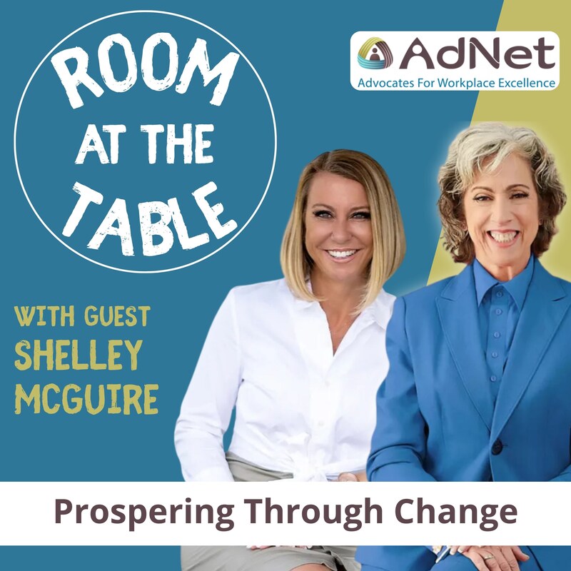 Artwork for podcast Room at the Table: Building Culture by Breaking Barriers