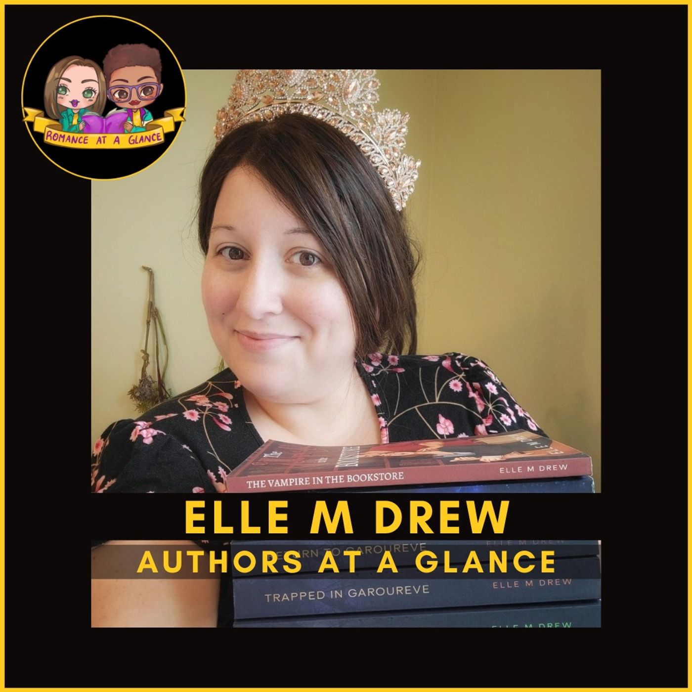 Elle M Drew | Authors at a Glance episode artwork