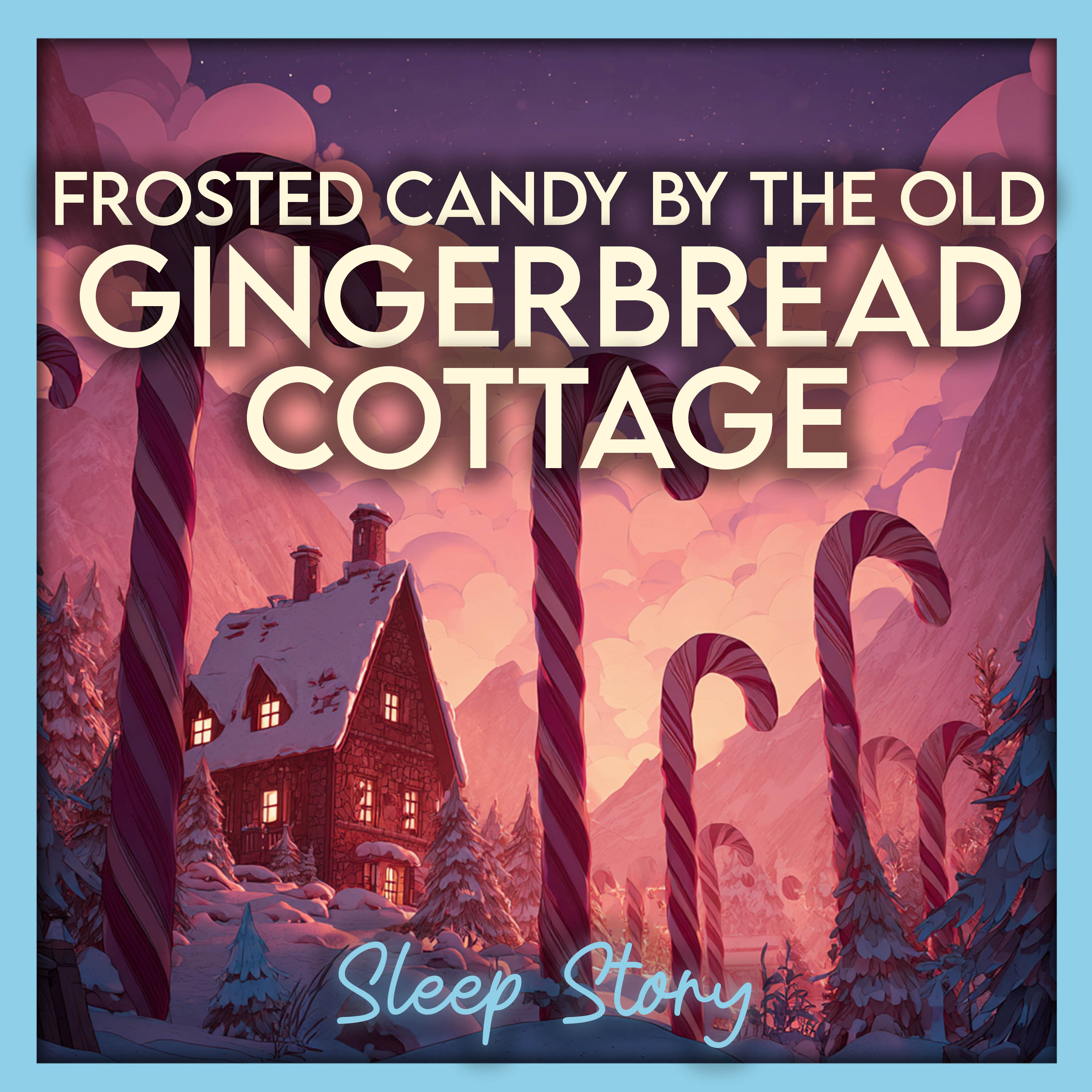 The Gingerbread Cottage & Frosted Candy Canes ❄️ Cozy Winter Sleep Story for Adults | Deep Relaxation & Peaceful Sleep ASMR