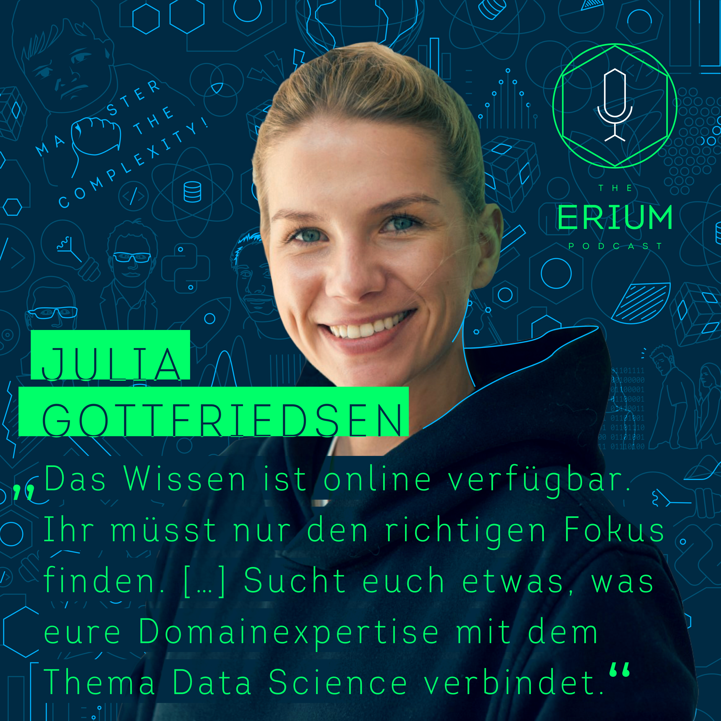 Julia Gottfriedsen – Environmental Data Scientist und Hackathon Gründerin episode artwork