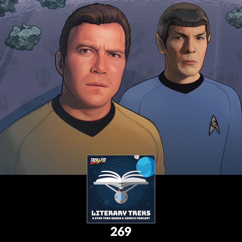 Artwork for podcast Literary Treks: A Star Trek Books and Comics Podcast