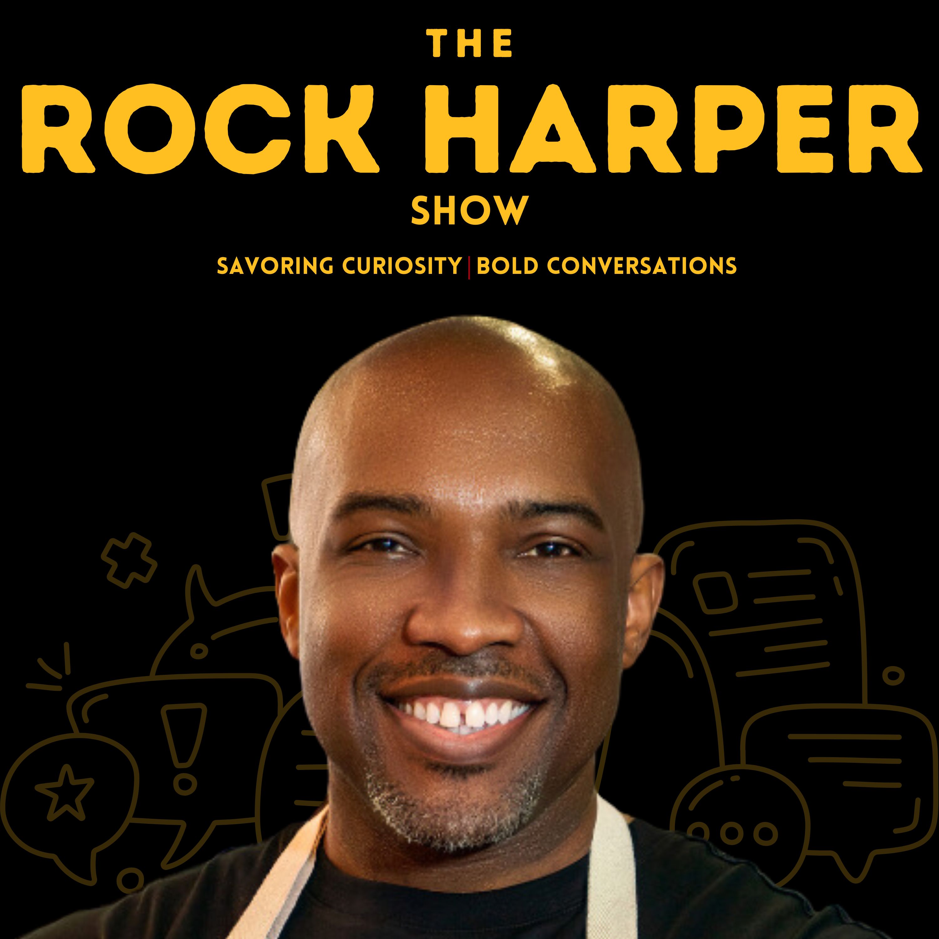 The Rock Harper Show podcast artwork