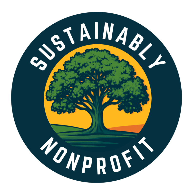 Artwork for podcast Sustainably Nonprofit