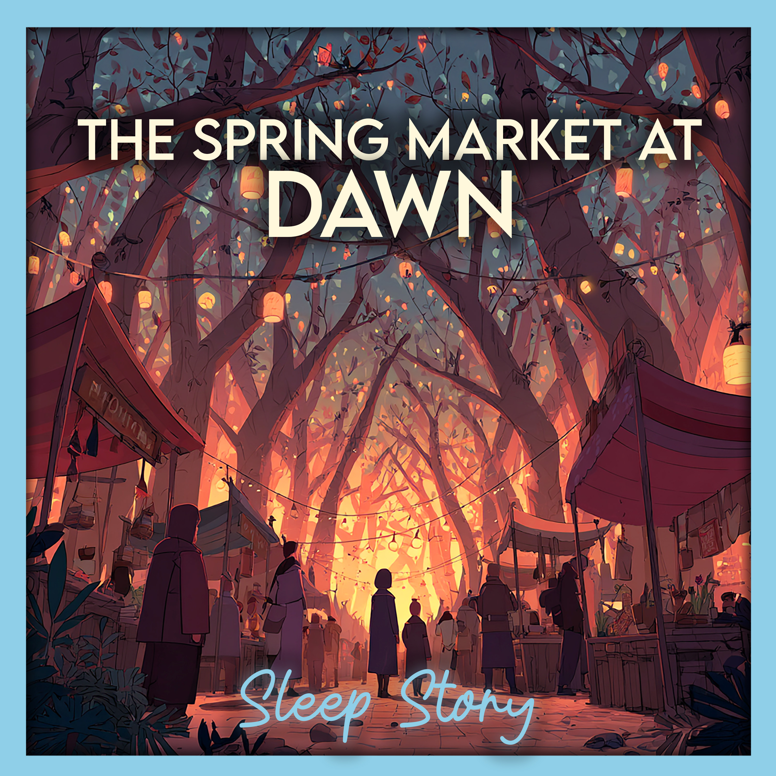 Spring Market at Dawn 🌸 | Cozy Bedtime Story for Grown Ups | Sleep Story for Deep Relaxation & Peaceful Sleep
