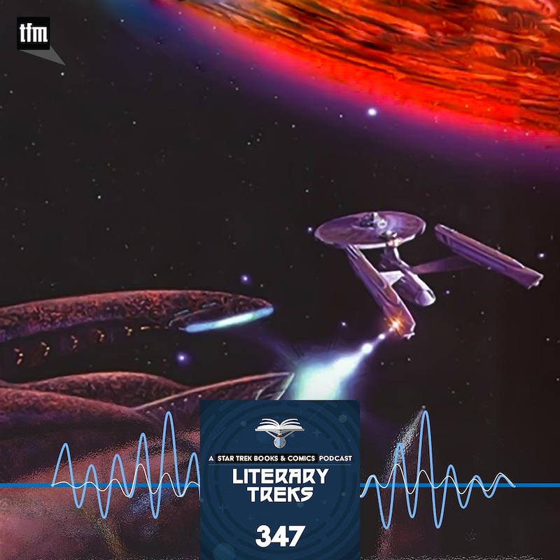 Artwork for podcast Literary Treks: A Star Trek Books and Comics Podcast