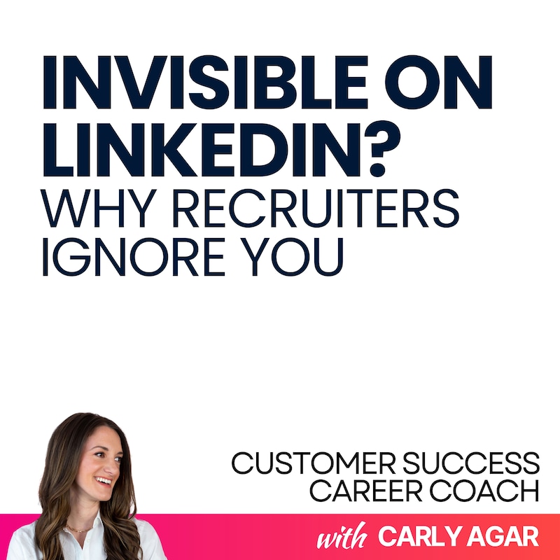 Artwork for podcast Customer Success Career Coach, Career Tips and Proven Job Interview Strategies For Every Customer Success Manager