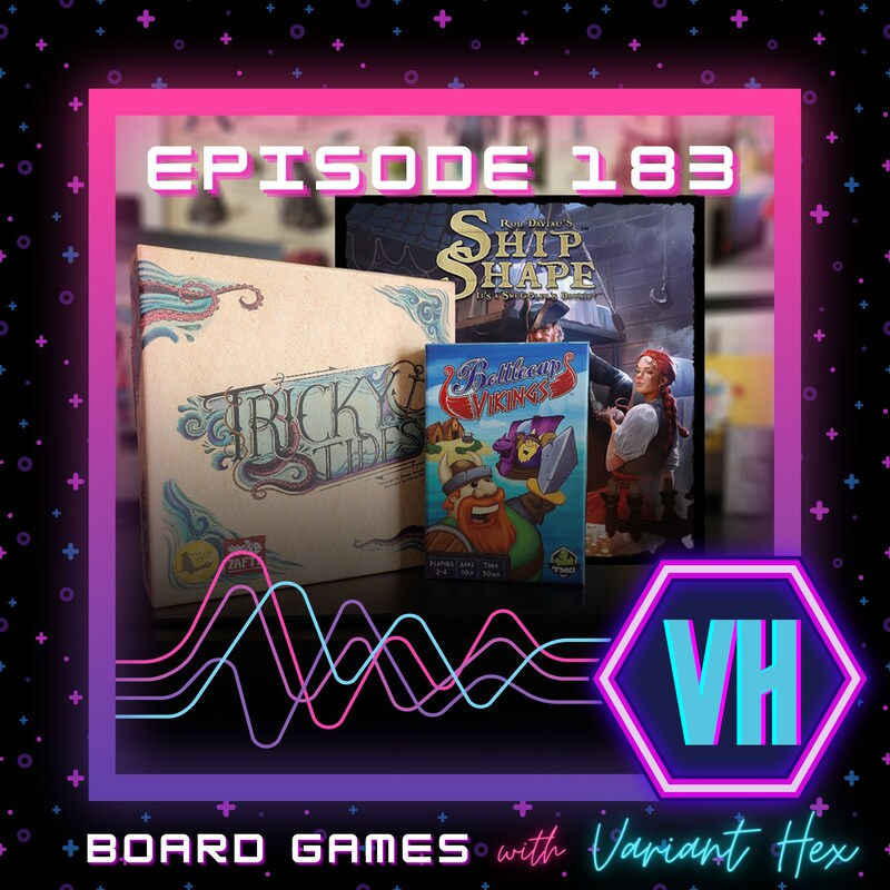 Artwork for podcast BOARD GAMES with Variant Hex