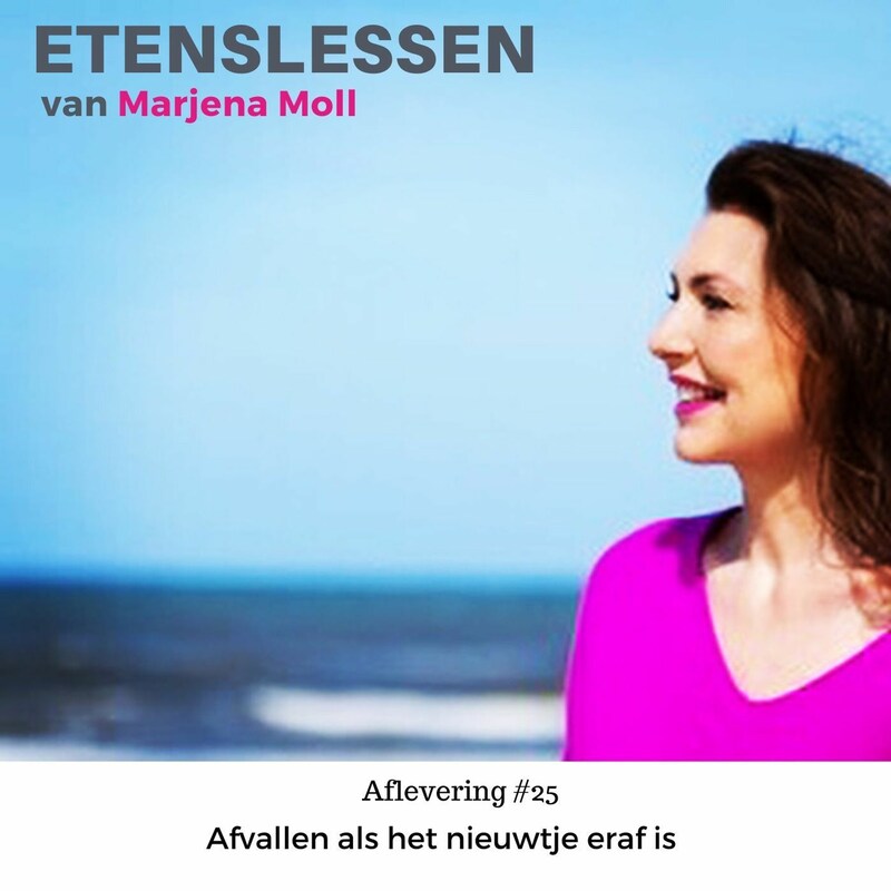 Artwork for podcast Afvallen met Etenslessen van Marjena Moll