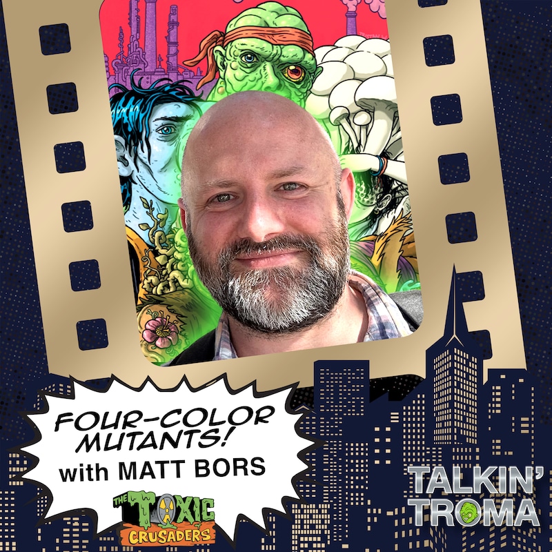 Artwork for podcast Talkin' Troma with Zack Beins