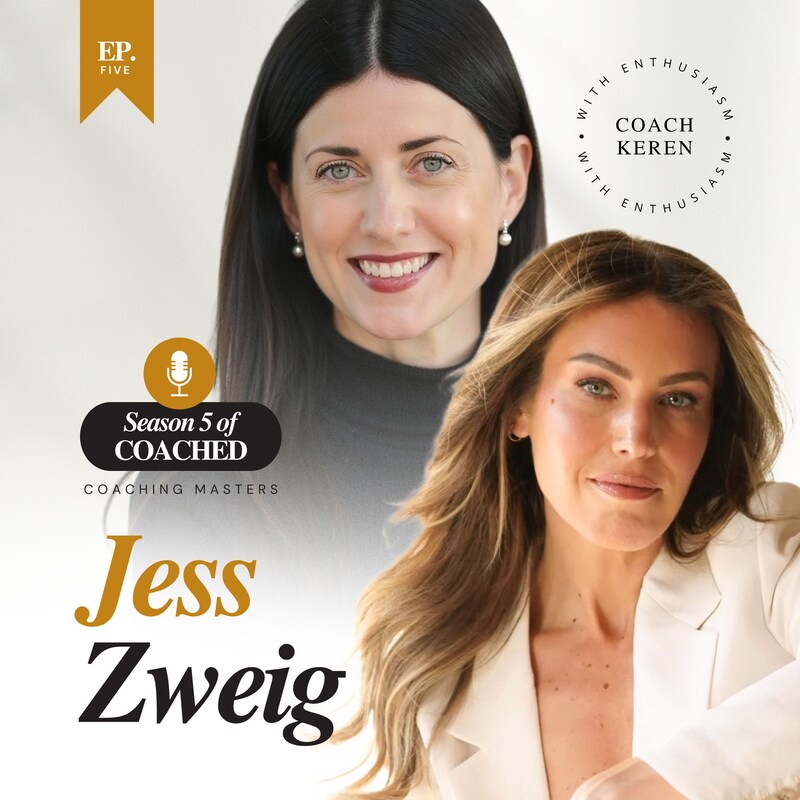 Artwork for podcast COACHED with Coach Keren