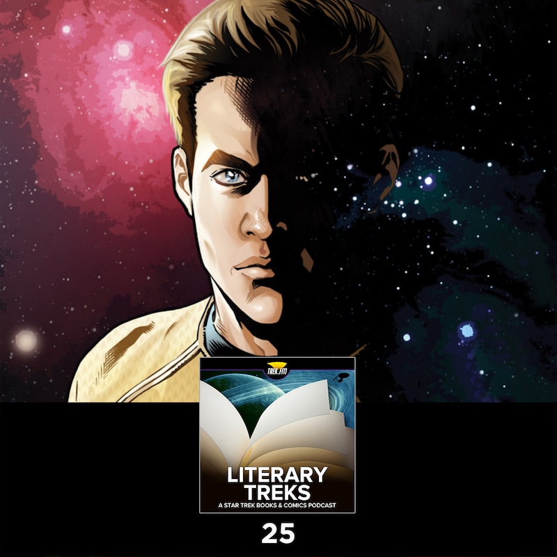 Artwork for podcast Literary Treks: A Star Trek Books and Comics Podcast