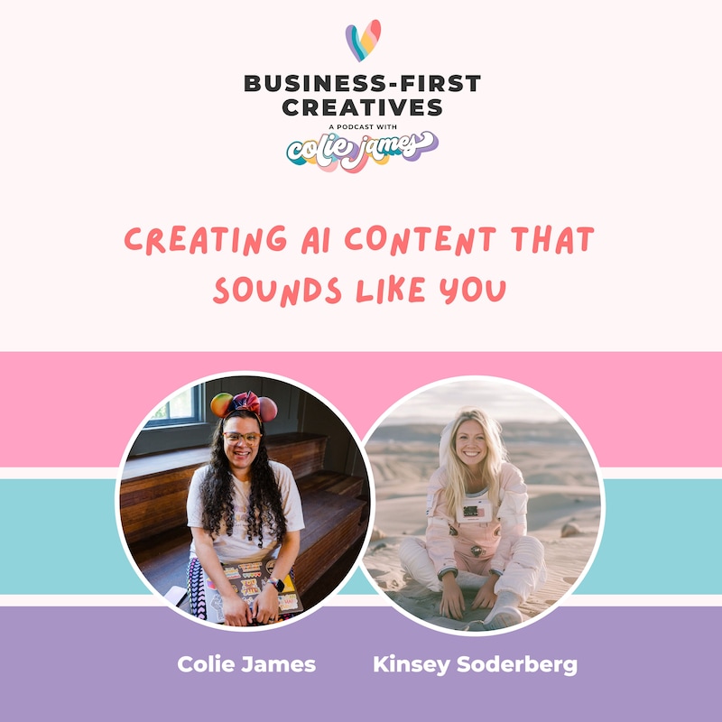 Artwork for podcast Business-First Creatives