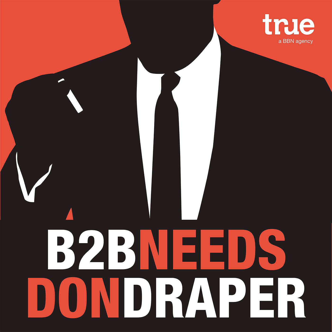 Artwork for podcast B2B Marketing Needs Don Draper