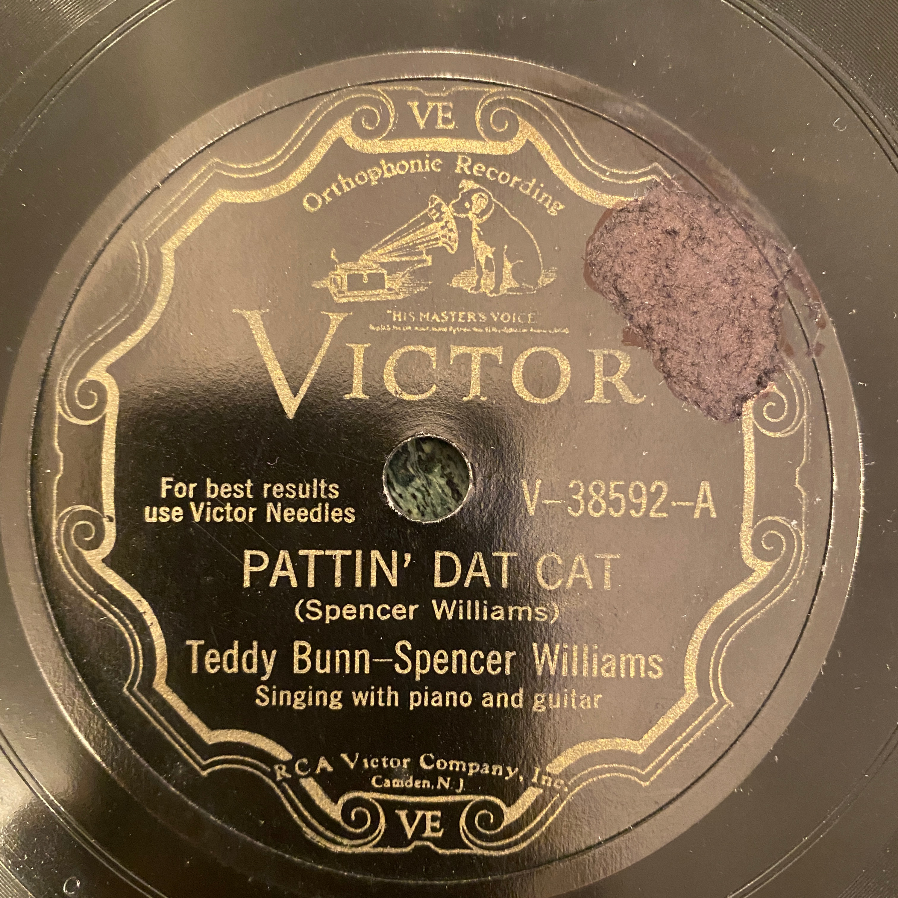 THE RCA VICTOR "RACE RECORDS" (1928-33 Part 1)