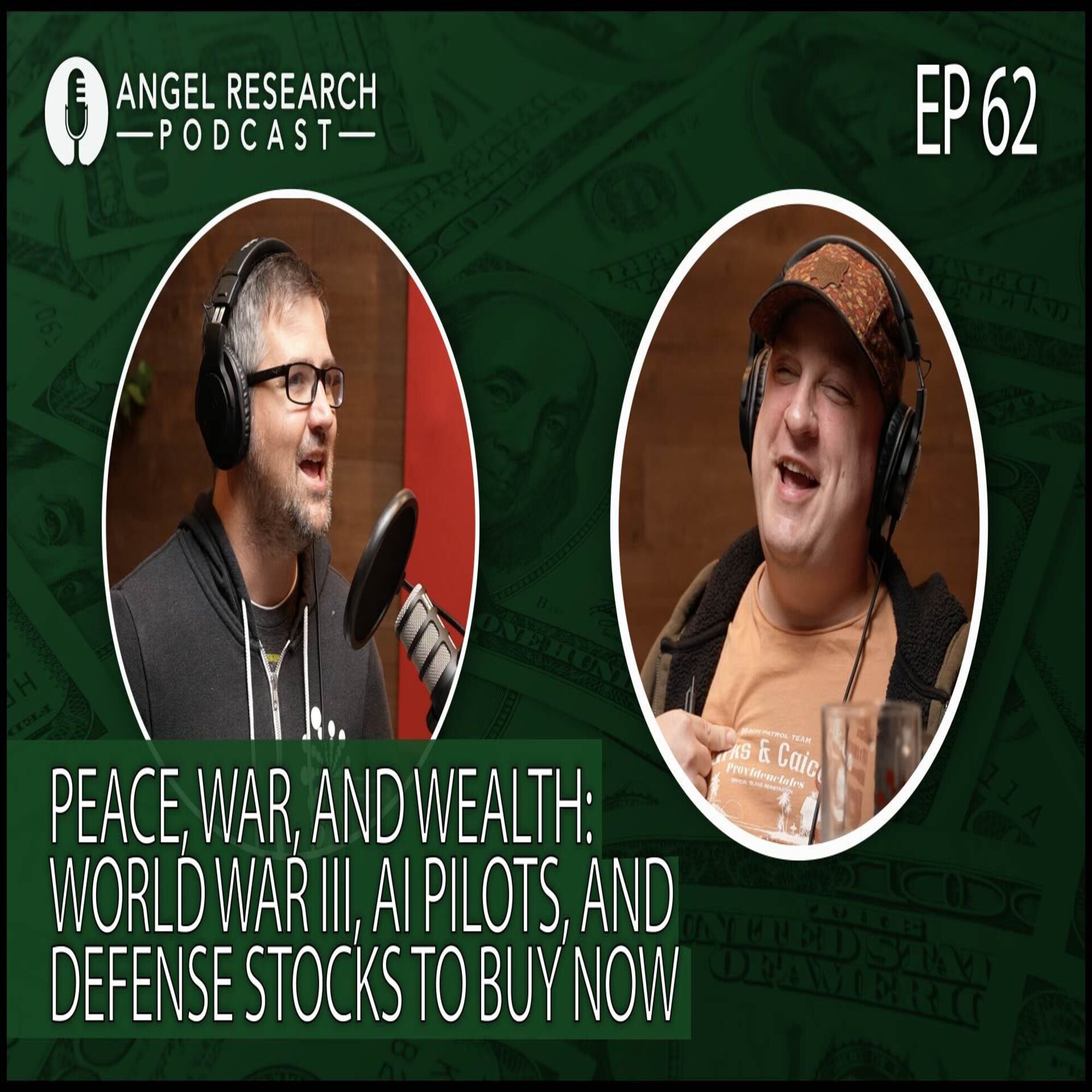 cover of episode Peace, War, and Wealth: World War III, AI Pilots, and Defense Stocks to Buy NOW
