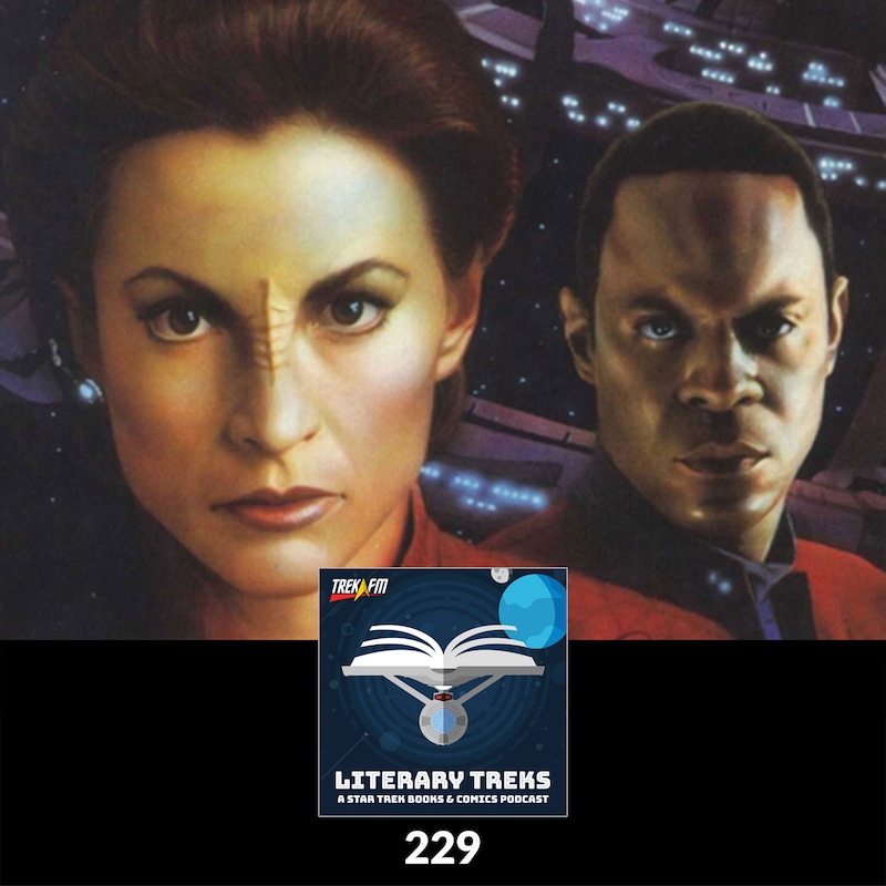 Artwork for podcast Literary Treks: A Star Trek Books and Comics Podcast