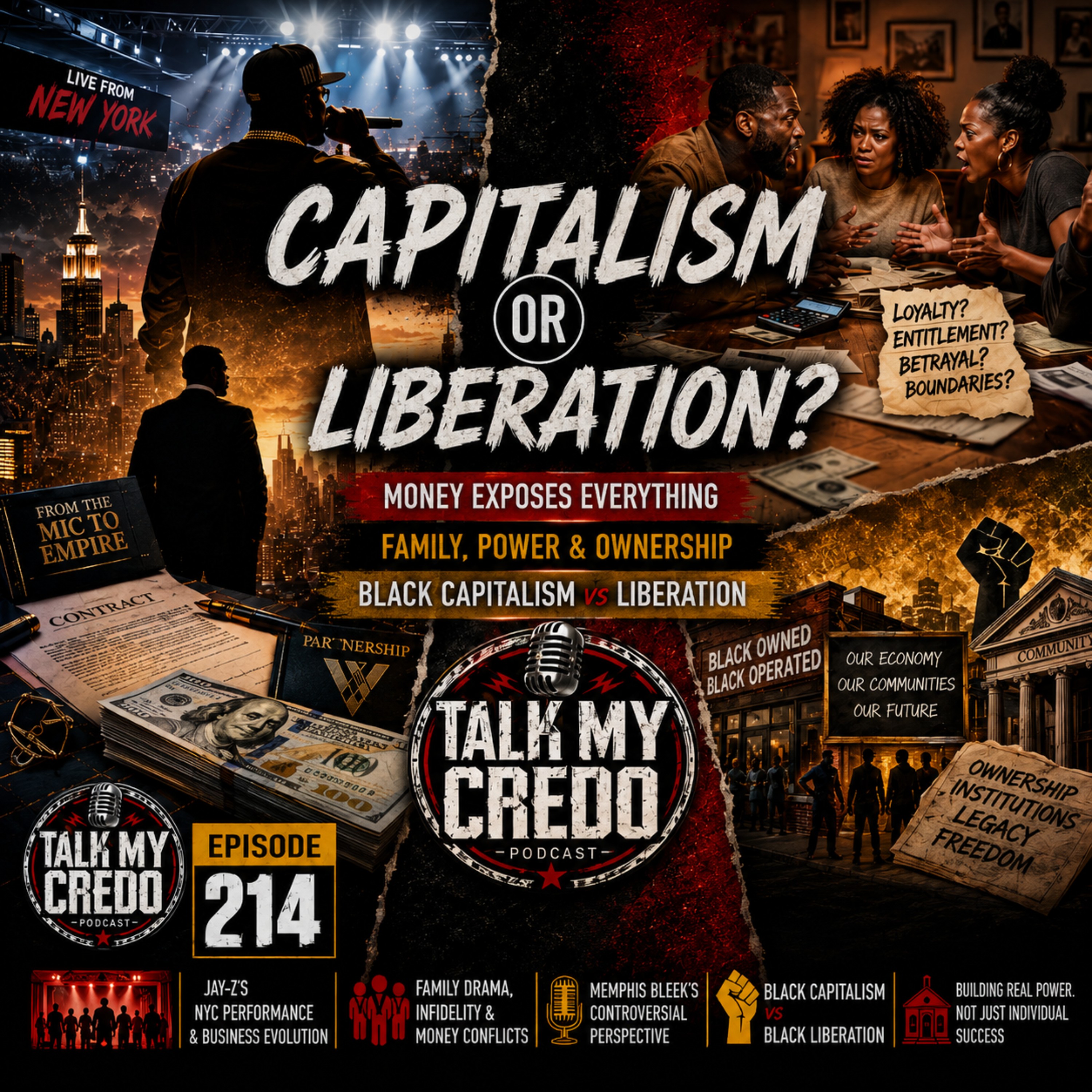 Jay-Z, Black Capitalism & Why Wealth Isn’t Liberation | #215 episode artwork
