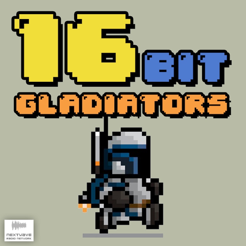 Artwork for podcast 16-Bit Gladiators