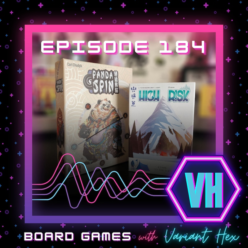 Artwork for podcast BOARD GAMES with Variant Hex