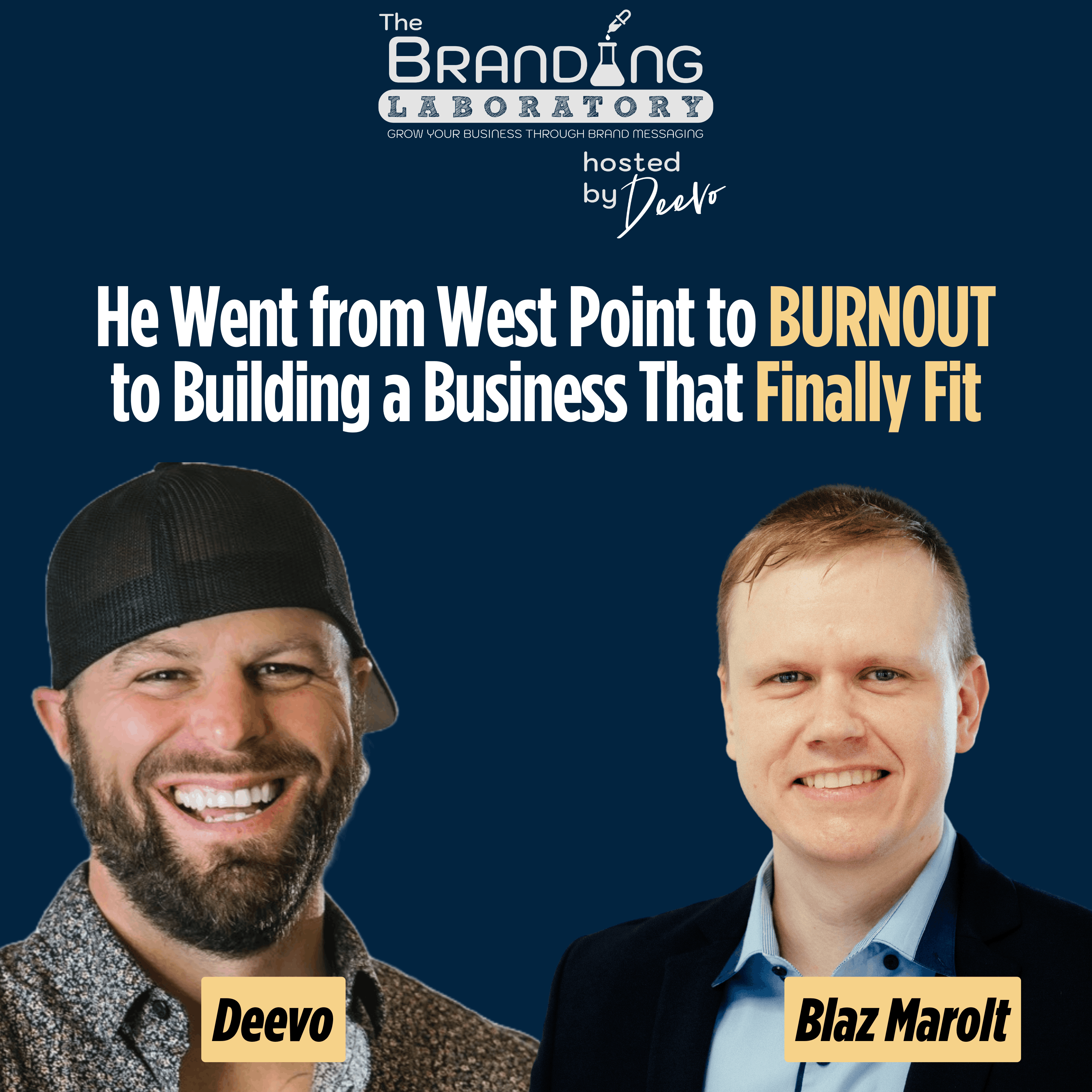He Went from West Point to Burnout to Building a Business That Finally Fit episode artwork
