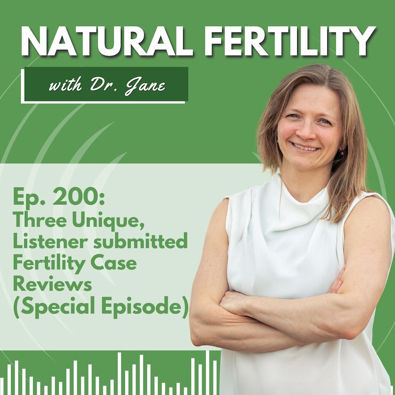 Artwork for podcast Natural Fertility with Dr. Jane
