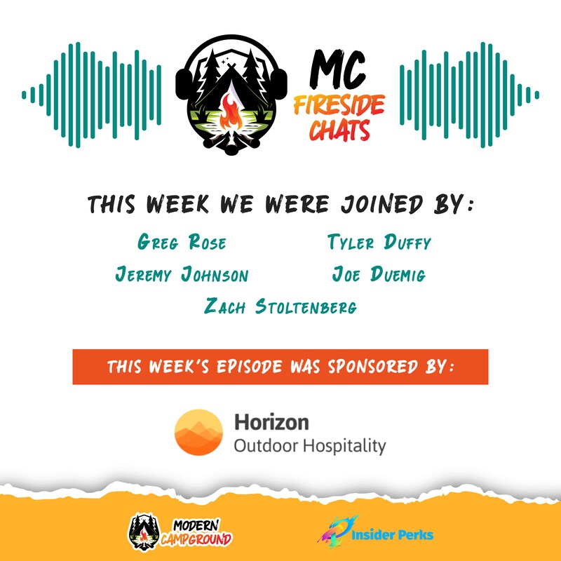 Artwork for podcast MC Fireside Chats, an Outdoor Hospitality Podcast