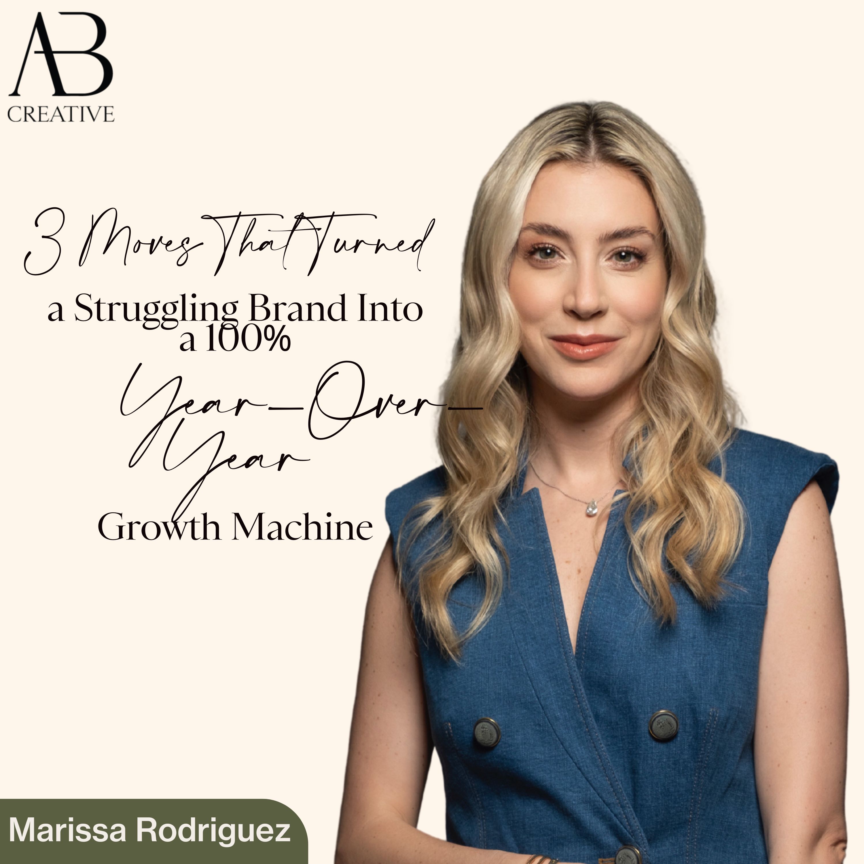 3 Moves That Turned a Struggling Brand Into a 100% Year-Over-Year Growth Machine with Marissa Rodriguez