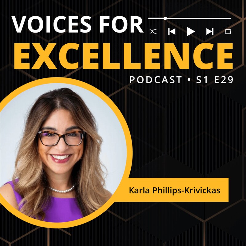 Artwork for podcast Voices for Excellence