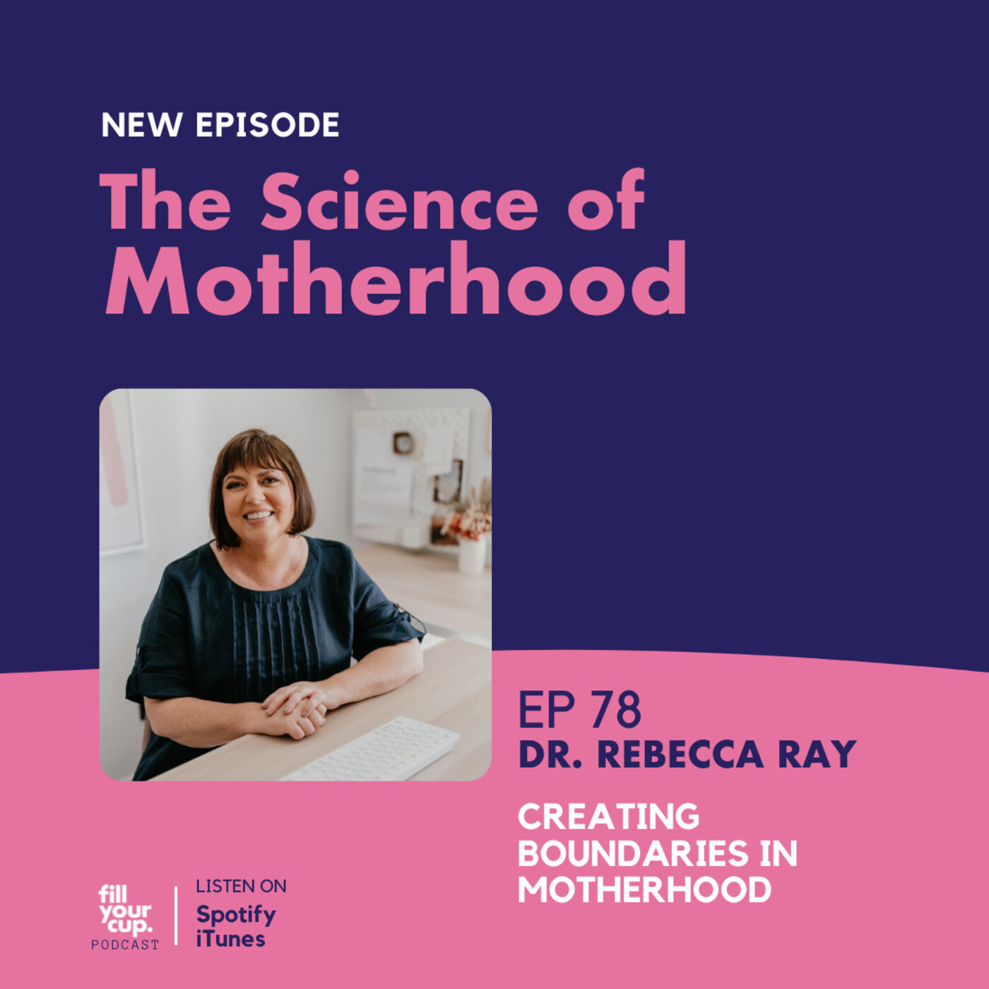 Ep 78. Dr. Rebecca Ray - Creating Boundaries in Motherhood