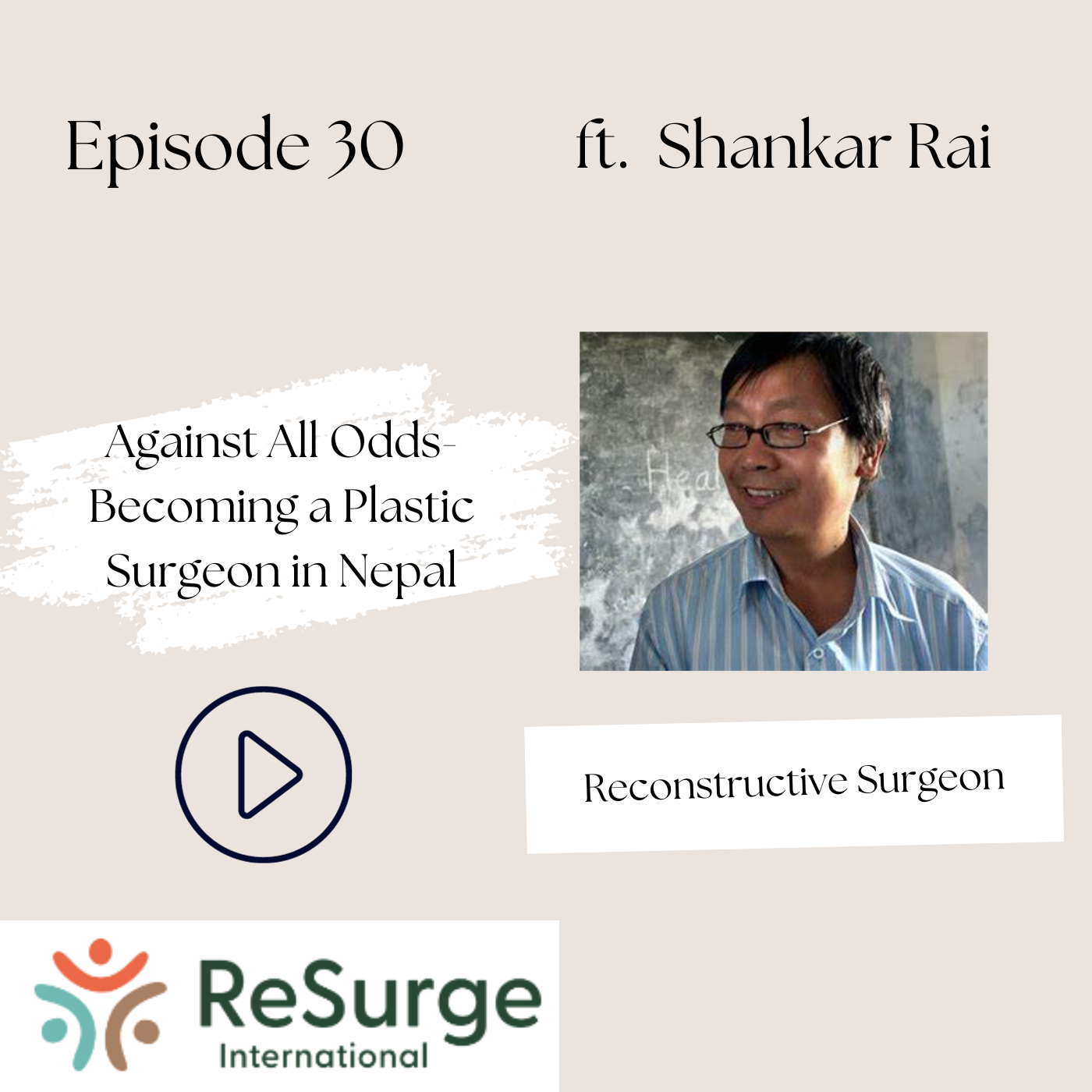 Shankar Rai: A Surgeon’s Journey from Rural Nepal to International Recognition (Ep. 30)