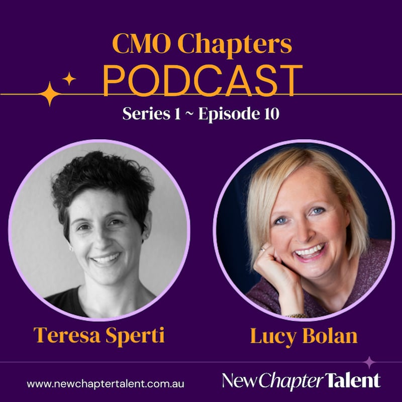 Artwork for podcast CMO Chapters Podcast with Lucy Bolan